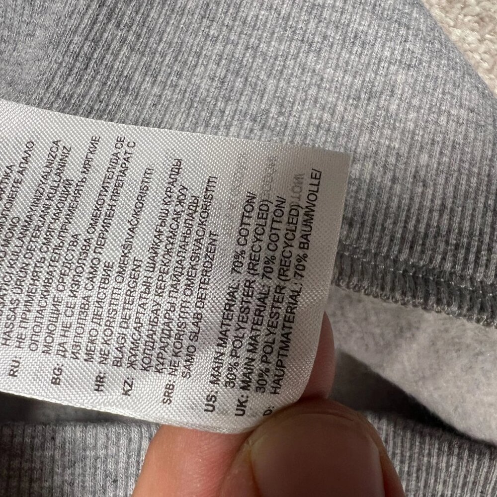 Adidas Womens Small Gray Toronto Maple Leafs NHL Authentic Hockey Hoodie NWT - Picture 7 of 9